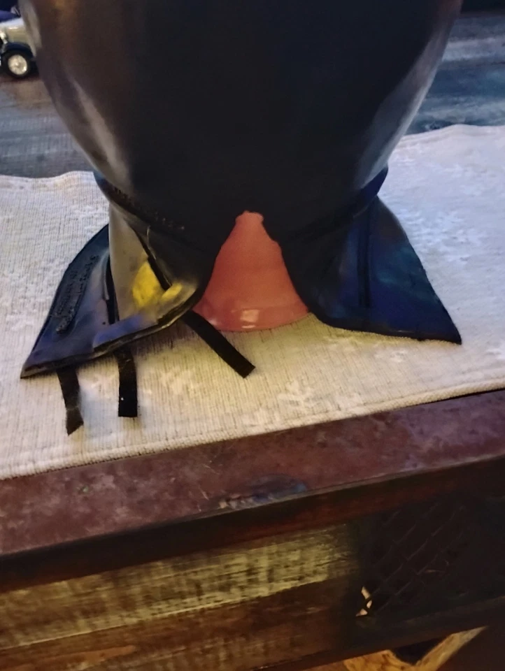 DC Direct Темный рыцарь 2008 Бэтмен масштаб 1:1 капот копия - открытая коробка - Изображение 4 из 4