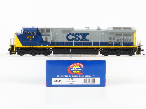 HO Athearn 78945 CSX Transportation GE Dash 9-44CW diésel #9001 con CCC y sonido | Zustand: Used