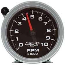 Auto Meter 233908 Auto Gage 3-34 Tachometer 0-10000 Rpm Black Dial