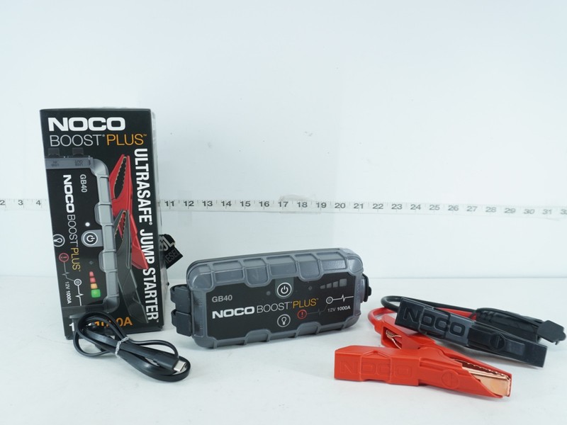 NOCO BOOST PLUS GB40 1000A 12V ULTRASAFE PORTABLE LITHIUM BATTERY JUMP STARTER