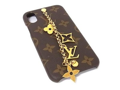 LOUIS VUITTON M63899 Monogram Bumper Fits iPhoneX/XS iPhone Case Brown Bp8723