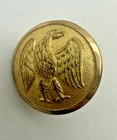Confederate Army Button Gold Staff Officer Coat Button Gold Tone Shank Replica