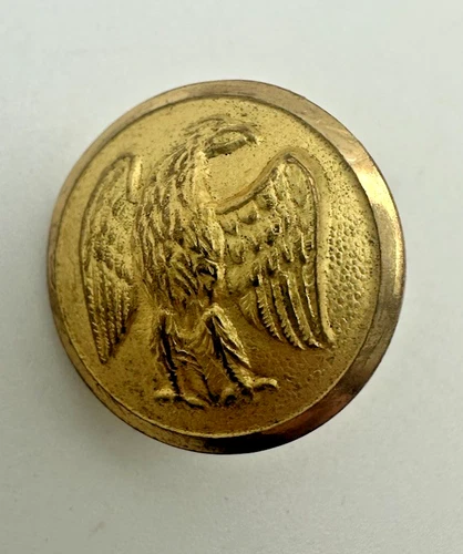 Confederate Army Button Gold Staff Officer Coat Button Gold Tone Shank Replica