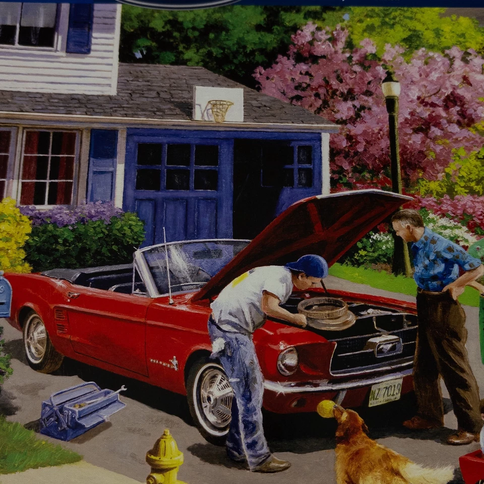 Rompecabezas Vehículo Ford Mustang Listo para Conducir 1000 Piezas Hecho en EE. UU. Foto 2 de 4