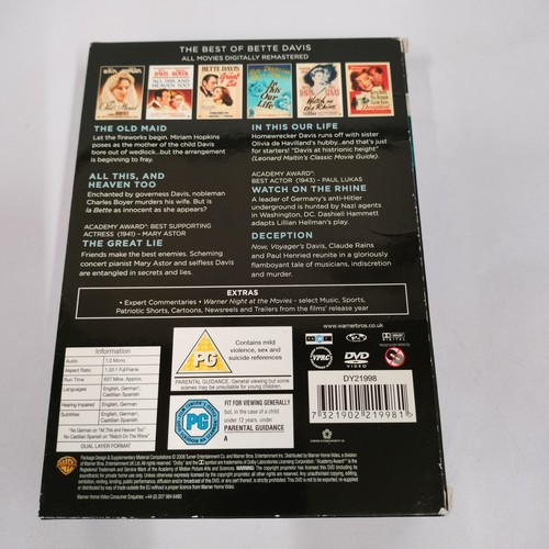 Best Of Bette Davis DVD Box Set 6 Films - Picture 5 of 11