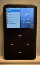 Apple iPod Classic 6th Generation A1238 Black 80GB Tested  Working - See Photos
