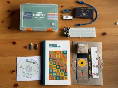 Arduino / Elegoo Einsteigerpaket mit Super Starter Kit UNO R3 Project & Zubehör
