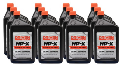 #ad DRIVEN RACING OIL Motor Oil HP X 0W40 Synthetic 1 qt Set of 12 $193.53