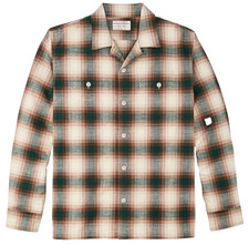Filson Elk Heights Camp Shirt - SMALL - 20263534 Rust Pine Grove Plaid Ombre CC