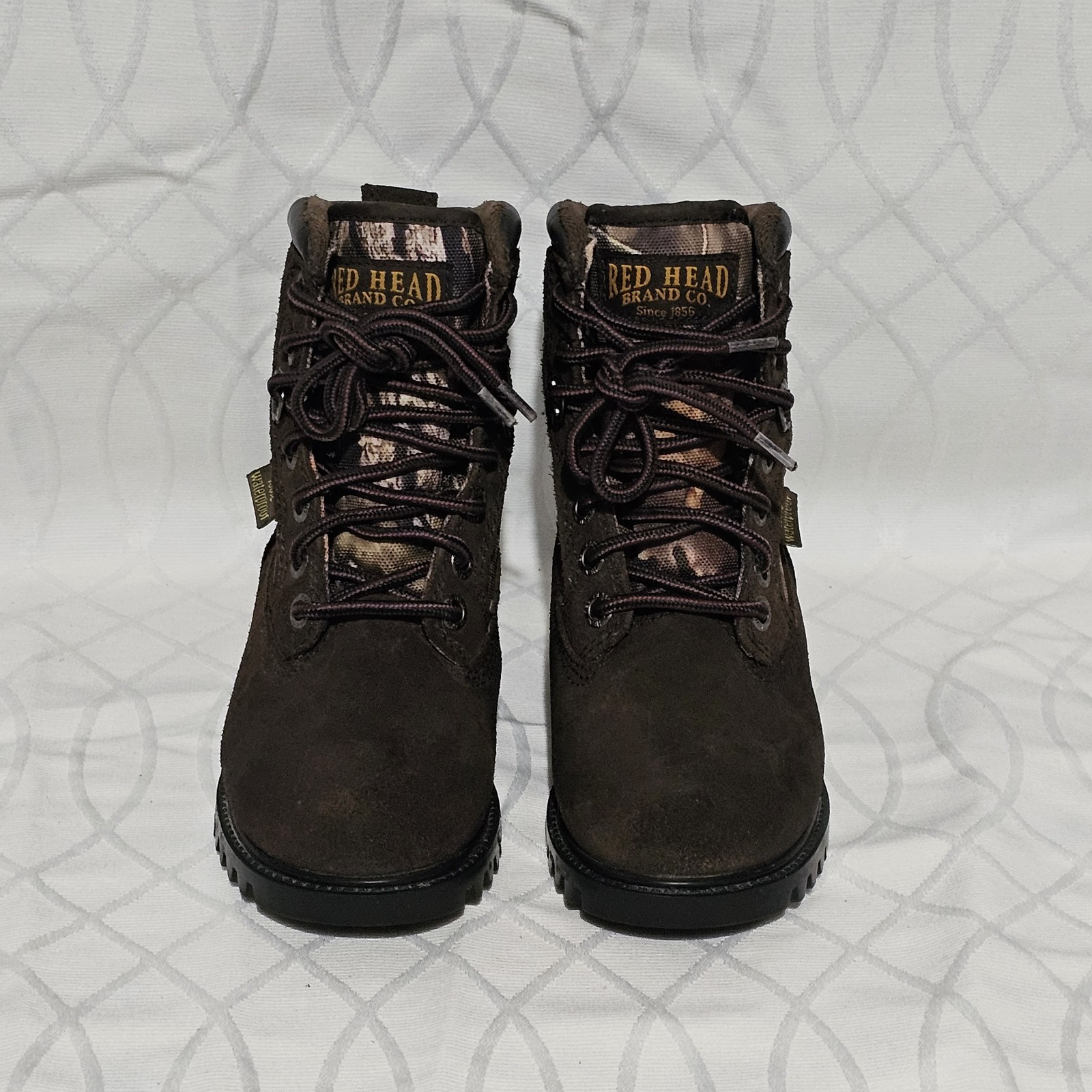 Red Head Camouflage Youth Boots