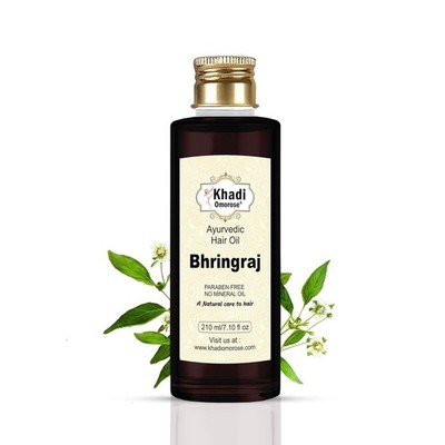 Khadi Omorose Bhringraj Hair Oil |Controls Hair Fall 210ml