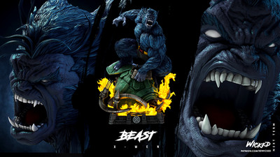 Beast by Wicked - 3D Printed Resin Model Kit (Unassembled & Unpainted)
