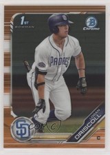 2019 Bowman Draft Chrome Orange Refractor 16/25 Logan Driscoll #BDC-183 s3g