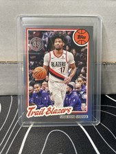 2025-26 Topps Flagship Basketball Shaedon Sharpe 1980-81 Throwback