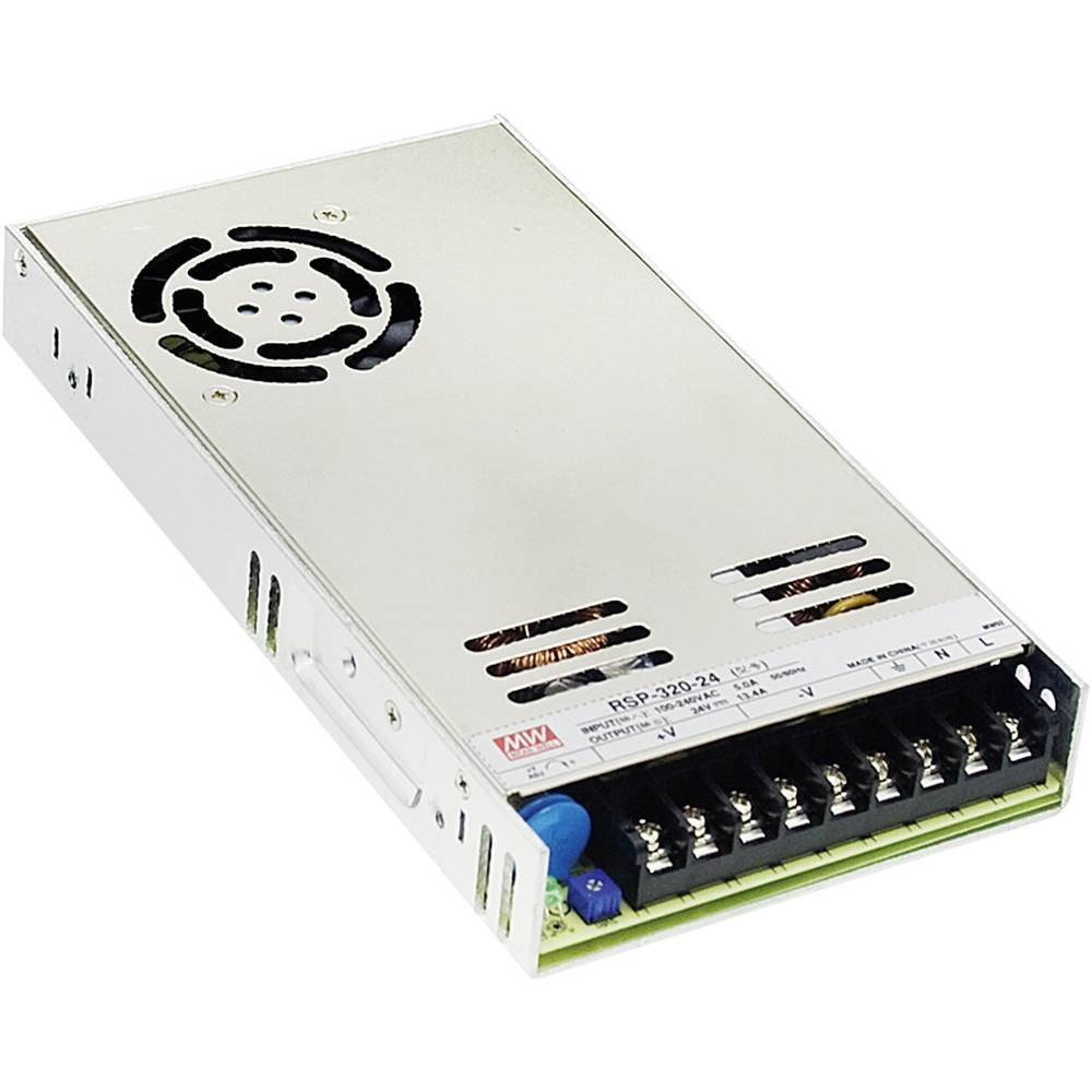 Alimentation 24V Mean Well RSP-320-24 contre les surcharges électriques