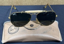 VINTAGE RAY BAN B L AVIATOR SUNGLASSES W0226 WITH CASE