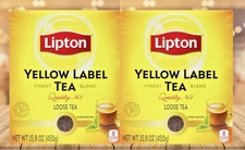 Lipton Yellow Label Loose Tea International Blend 450g - 2 Packs