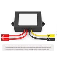 Riduttore di Tensione DC Affidabile da 24 Volt a 12 Volt con Caratteristiche di