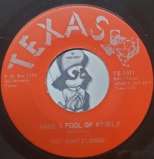 Chicano Northern Soul  Roy Montelongo   LISTEN  I Make A Fool Of Myself  45"