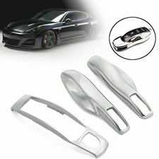 3PCS Remote Key Case Fob Cover Shell Trim For Porsche Panamera Macan Cayman 911