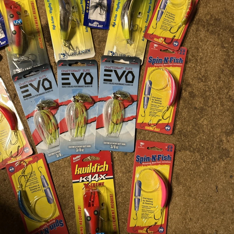 Enorme Nuevo Lote de Señuelos de Pesca de Salmón Zorro Azul, Roster Coil Kelli’s Foto 4 de 4