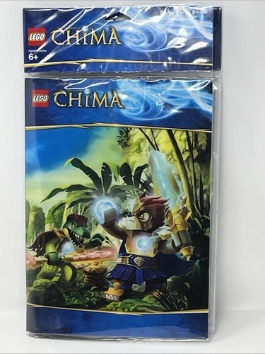 LEGO LEGENDS OF CHIMA Game Cards Binder Folder Speedorz Laval Cragger Tubi