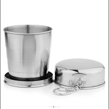 Collapsible Stainless Steel Cup Travel  Porta...