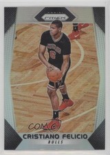 2017-18 Panini Prizm Silver Prizm Cristiano Felicio #243 j2c