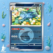 Golduck 40/217 Eroi Ascesi Pokemon TCG Carta Acqua Singola