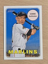 2018 Topps Heritage #300 Ichiro Suzuki Marlins HOF 8 - NM/MT