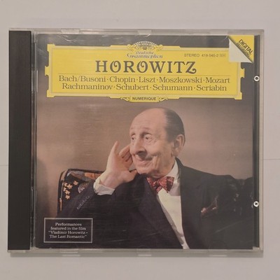 Deutsche Grammophon - Horowitz - CD, Bach, Busoni, Chopin, Liszt, Moszkowski, ..