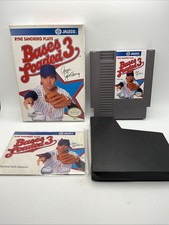 Ryne Sandberg Plays Bases Loaded 3(NES, 1991) (Box, Manual, Cartridge)