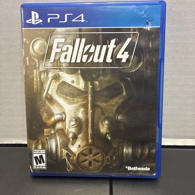 Fallout 4 Sony PlayStation 4 Rated M Video Game Tested Working Clean Disc