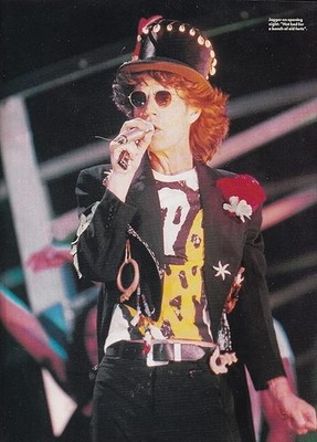 Mick Jagger (The Rolling Stones), 1994 - Mini Poster/Magazine Clipping