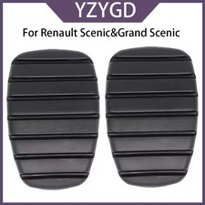For Renault Scenic&Grand Scenic 7700416724 Black Clutch Pedal Rubber Cover 2PCS