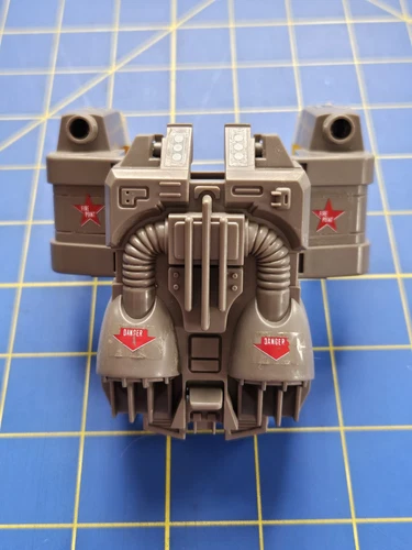 Sac à dos Omega Supreme avec décalcomanies pièce armure 1985 G1 transformateurs vintage Hasbro
