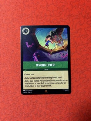 Wrong Lever! 116/204 Reign of Jafar Regular