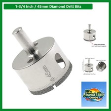 1-3/4 Inch / 45mm Diamond Drill Bits