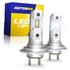 H7 Light Bulb, Super Bright 6500K Cool White, Real Mini 1:1 Halogen H7/H7LL