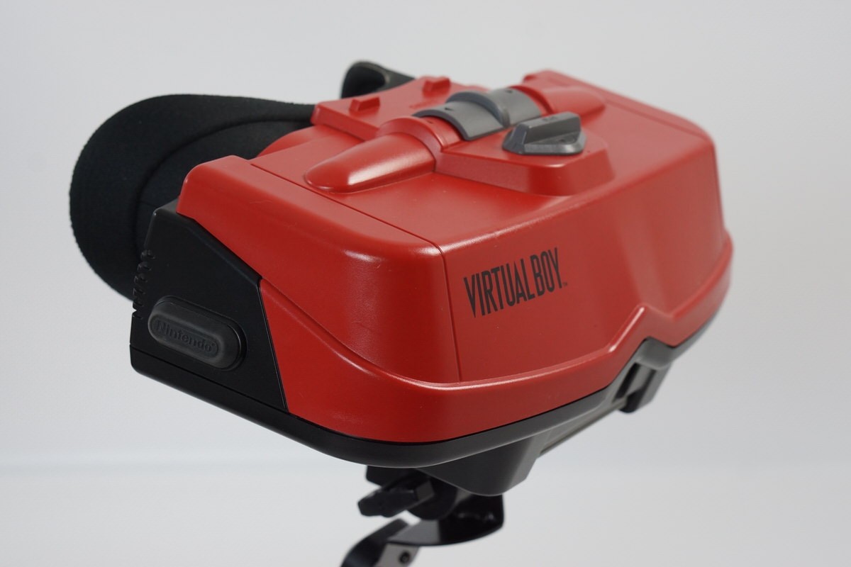 Nintendo Virtual Boy Console Vertical Force Adapter Controller