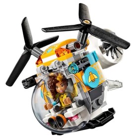 LEGO DC Super Hero Girls 41234 Bumblebee Helicopter Retired 100% Complete Set