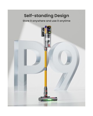 Cordless Vacuum Cleaner,48KPa/580W/65Mins Vacuum,Self-Standing