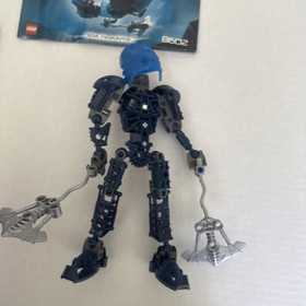 2004 Lego Bionicle TOA METRU NUI Set Of 3 (8601,2,4) Complete with All Weapons