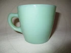 Vintage Jadeite Fire King Coffee Cup Mug Restaurant Ware 3" With Handle