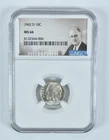 1962-D Roosevelt Dime MS66 NGC Special Label