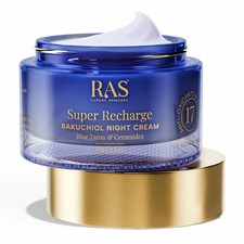 Ras Luxury Oils Bakuchiol Night Cream 15g  Anti Aging Travel Size