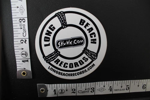 Skunk Records Long Beach Sublime Punk Rock Original V6A Vintage Surfing STICKER