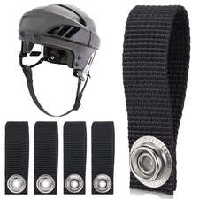 Shappy Hockey Helmet Chin Strap Detachable Helmet Loops Hockey Sports 