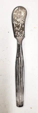 Vtg Sheffield England Stainless Chromium Plated Cheese Butter Spreader Knife 5"
