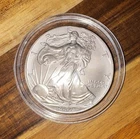 2007  $1 American Silver Eagle 1 oz .999 Fine Silver BU Uncirculated Coin